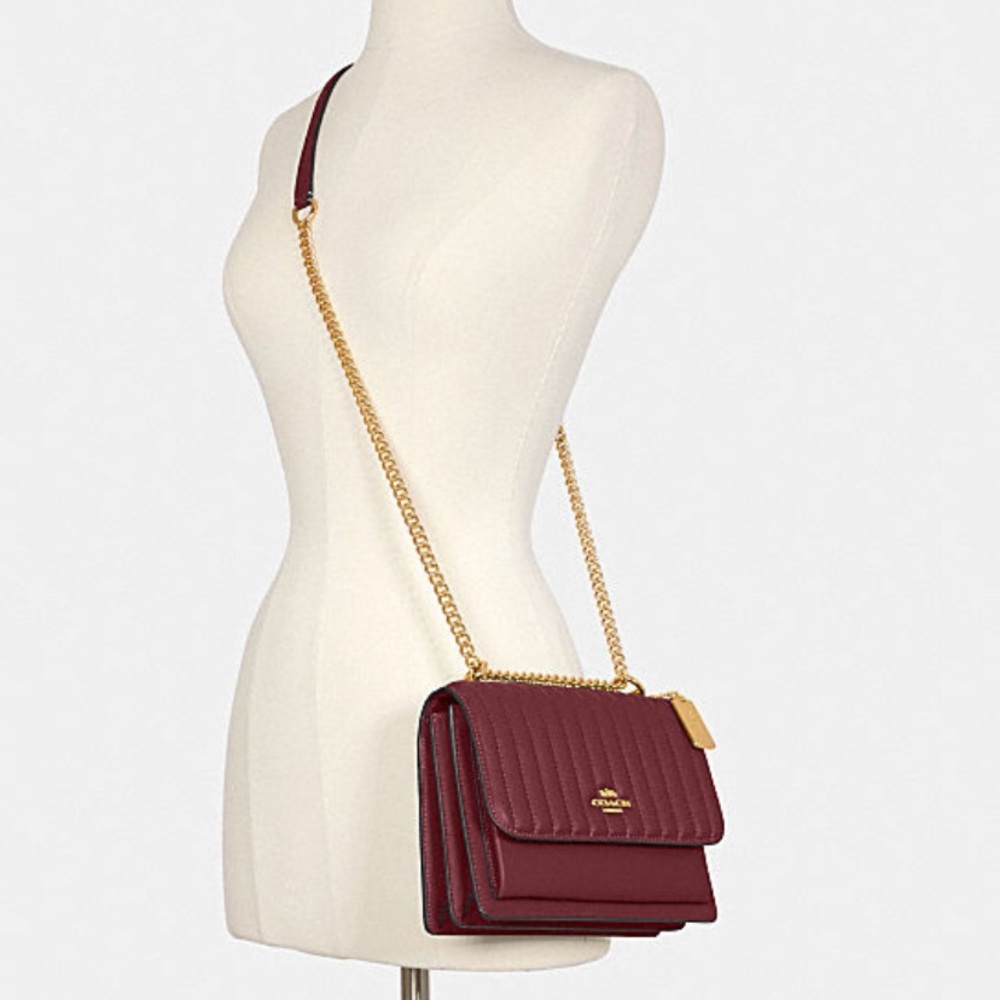 COACH Klare Crossbody With Linear Quilting - Picture 4 of 4